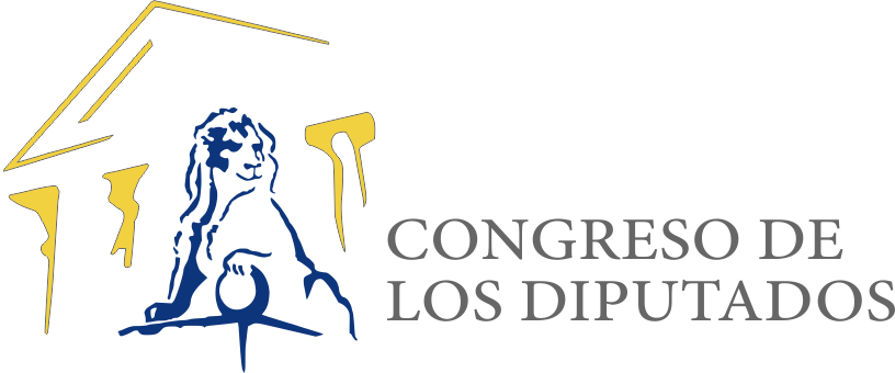Logo del Congreso de los Diputados — institución que ha aprobado la toma en consideración de la reforma de la LPH